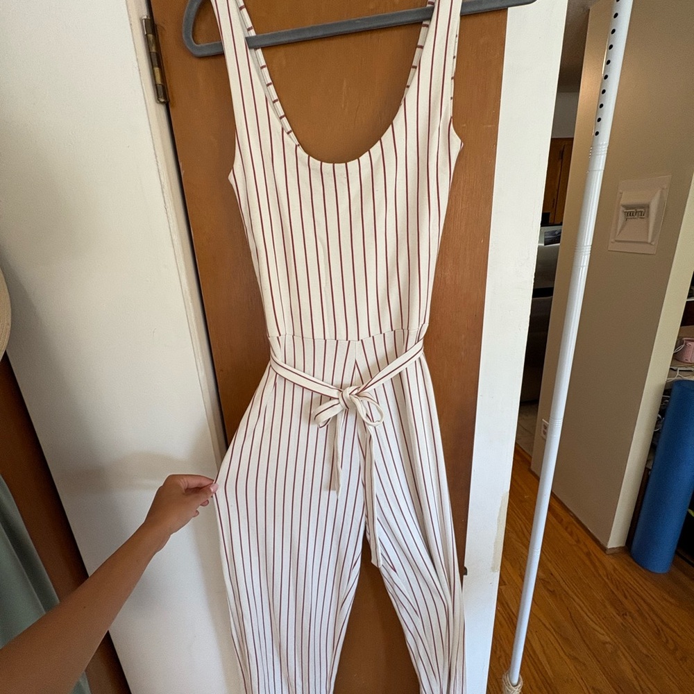 ONLY Pin Jumpsuit Long Wide Legs size S